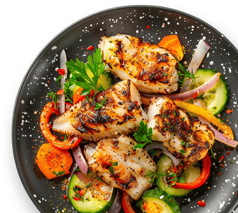 Weekly menu background shape 2 - Amor Cooking