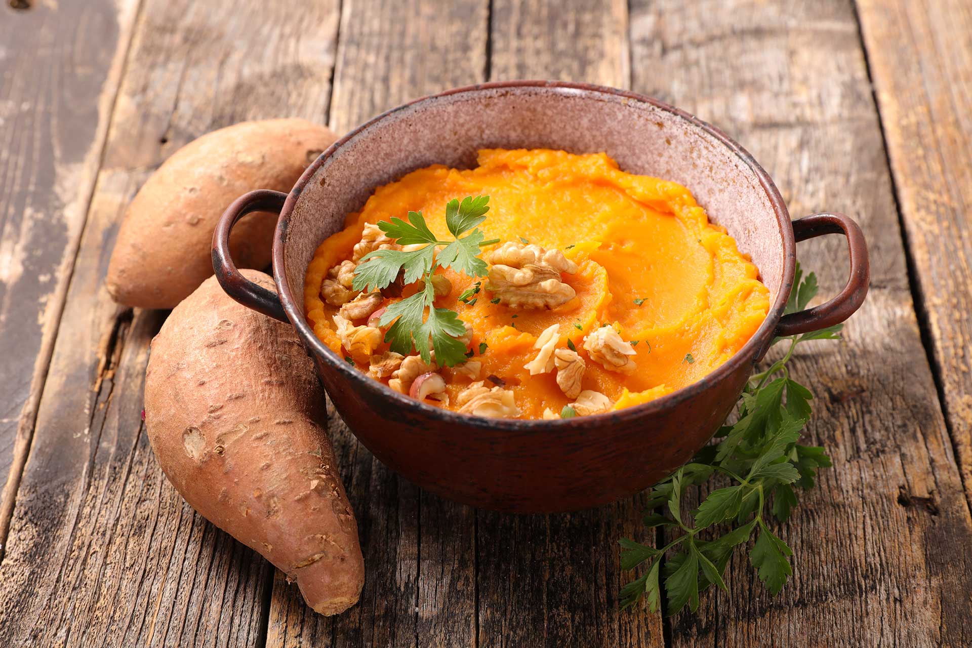 sweet potato puree - Amor Cooking